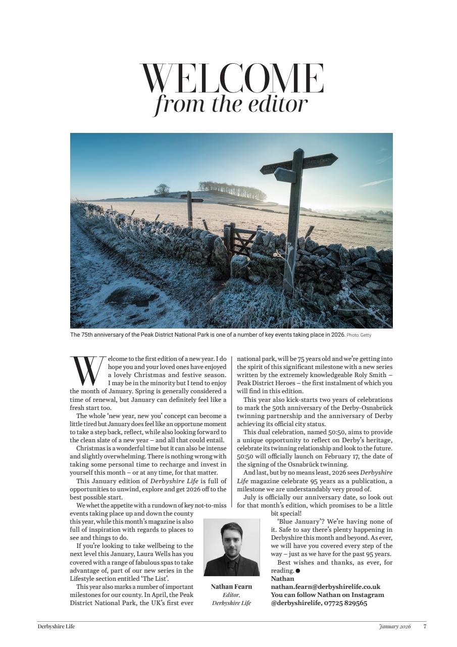 Derbyshire Life Preview Pages