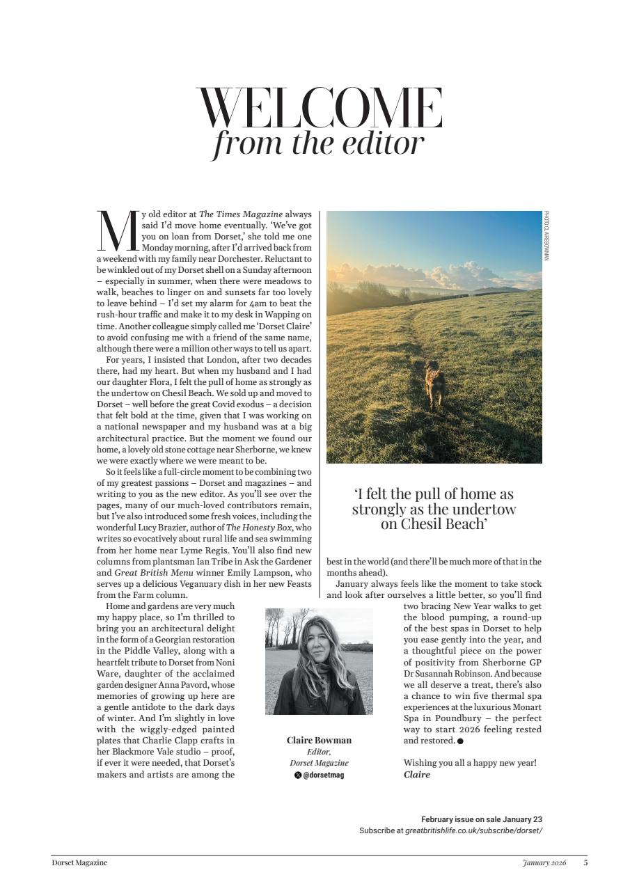 Dorset Magazine Preview Pages