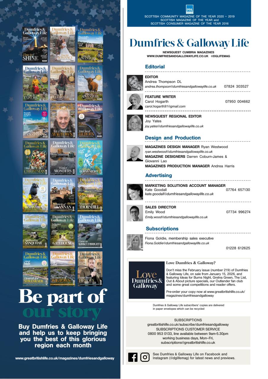 Dumfries & Galloway Life Preview Pages