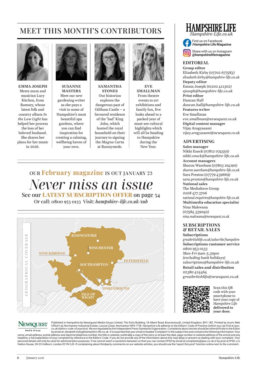 Hampshire Life Preview Pages