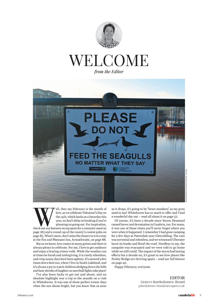 Cumbria Life Preview Pages