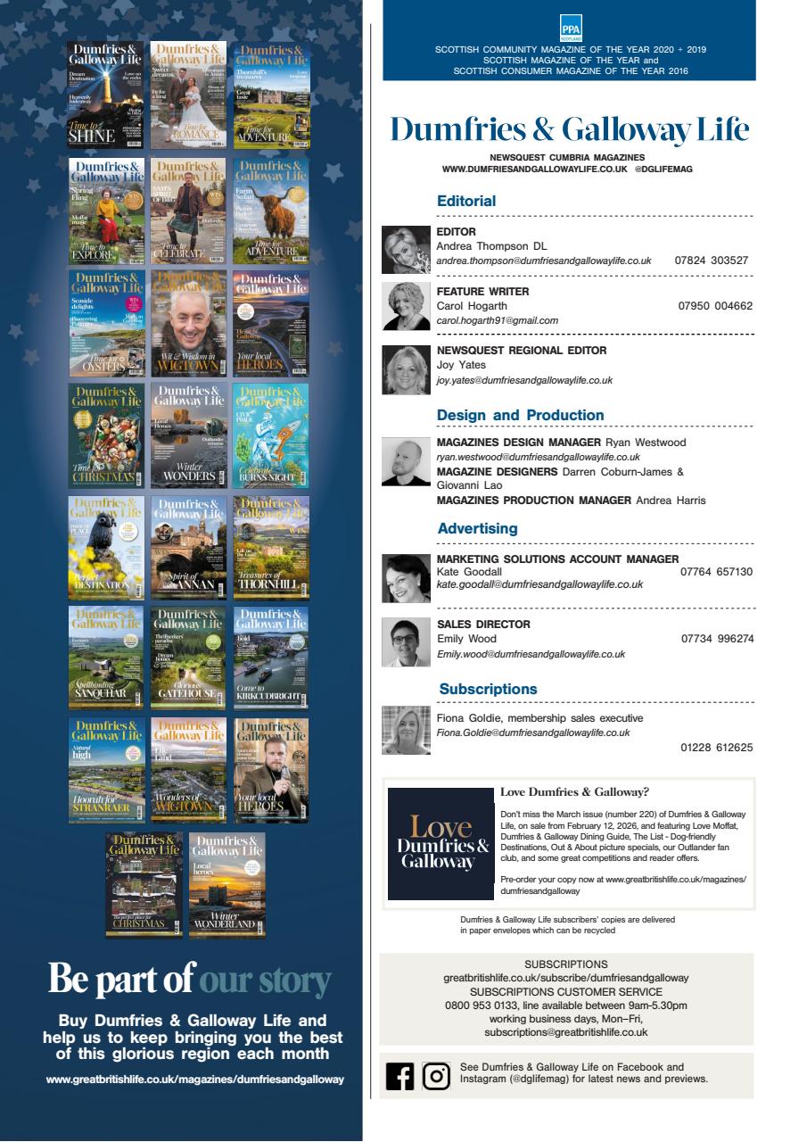 Dumfries & Galloway Life Preview Pages