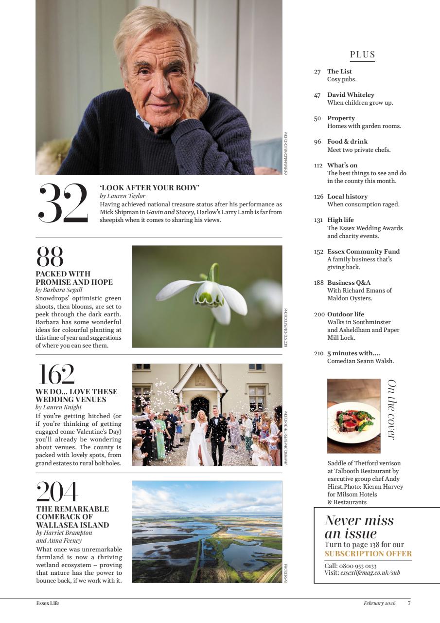 Essex Life Preview Pages
