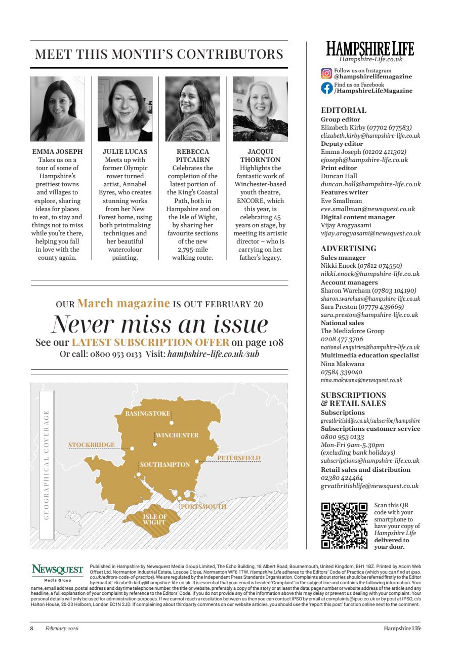 Hampshire Life Preview Pages