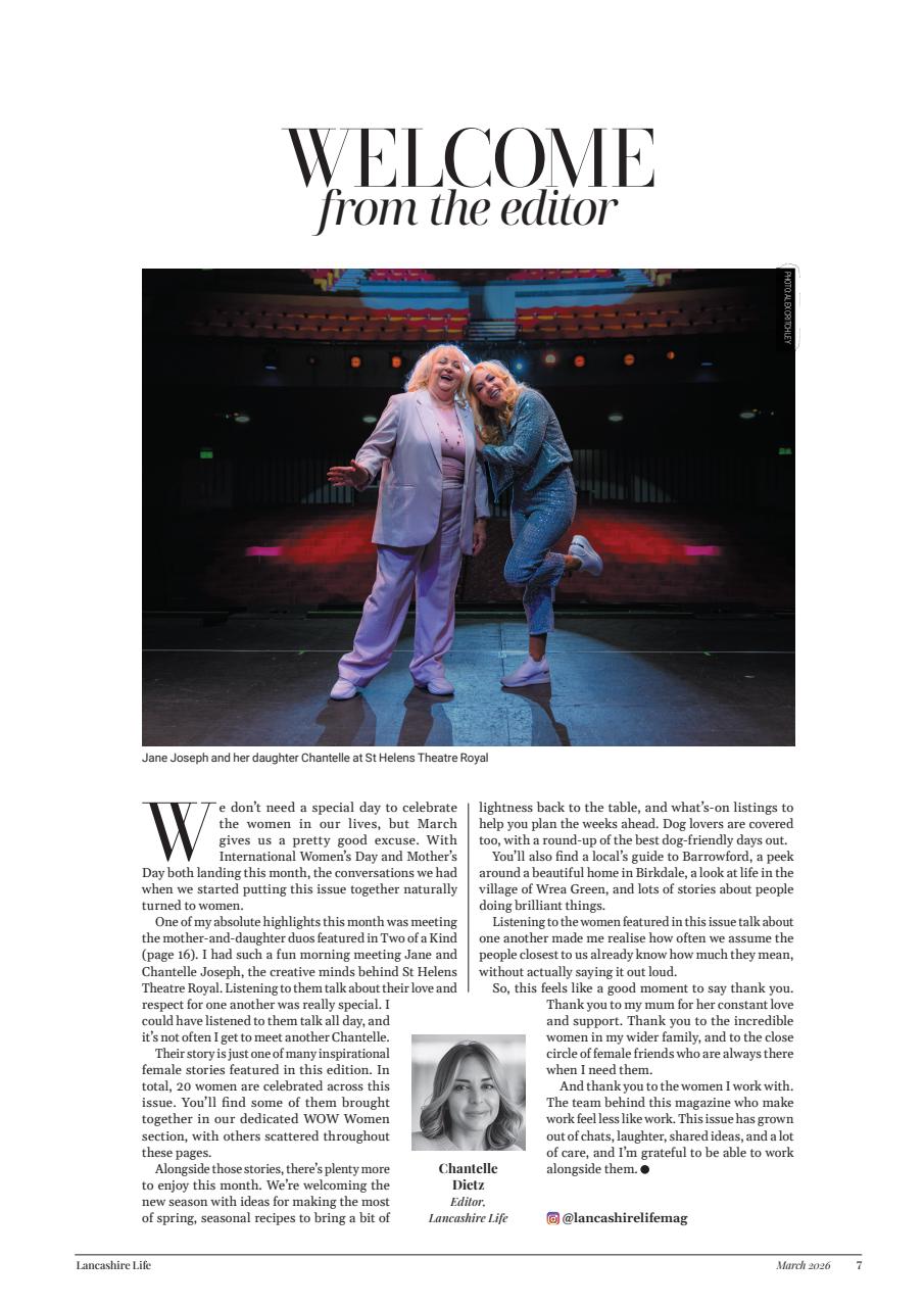 Lancashire Life Preview Pages