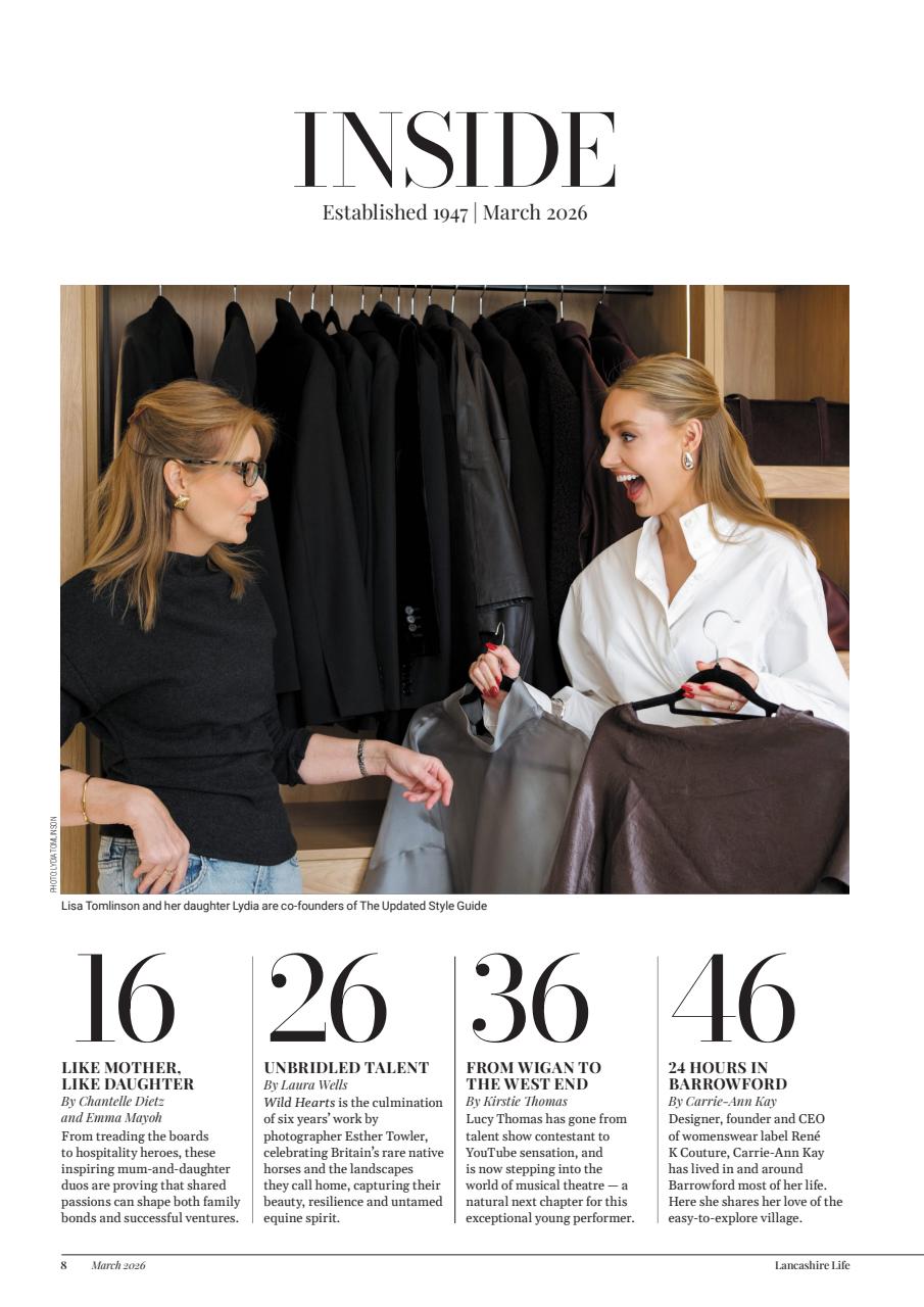Lancashire Life Preview Pages