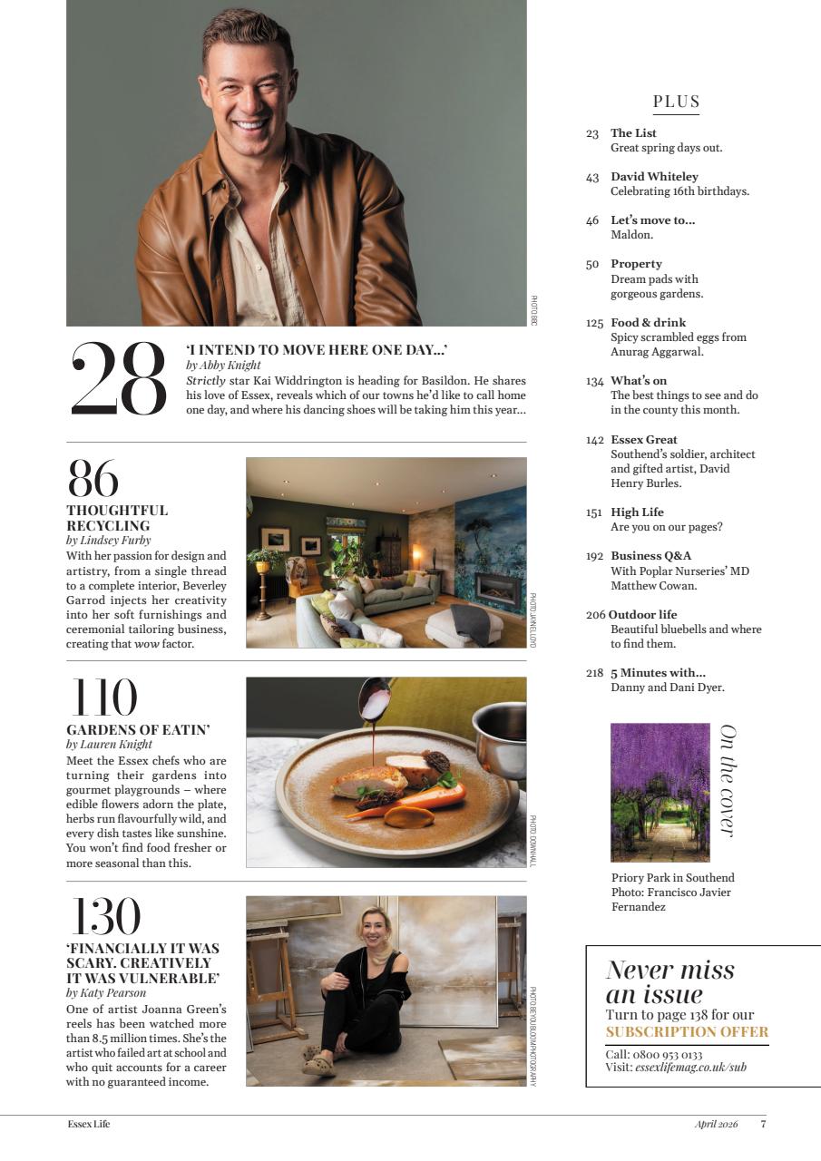Essex Life Preview Pages