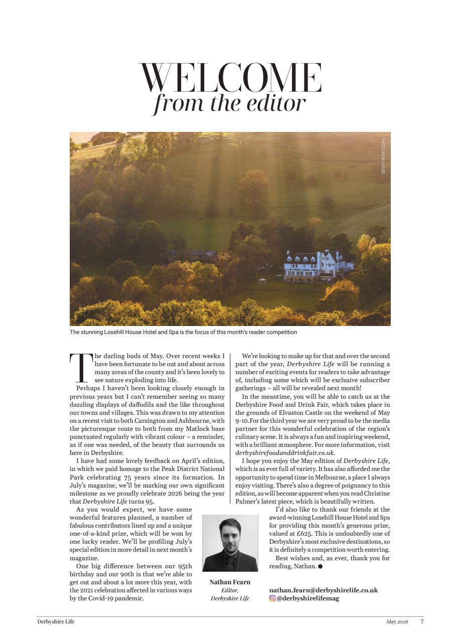 Derbyshire Life Preview Pages