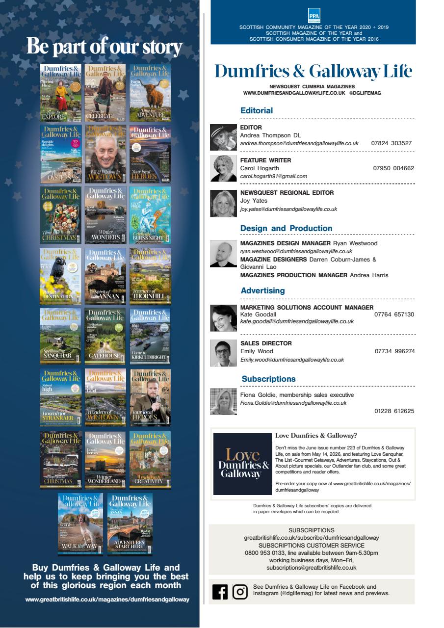 Dumfries & Galloway Life Preview Pages