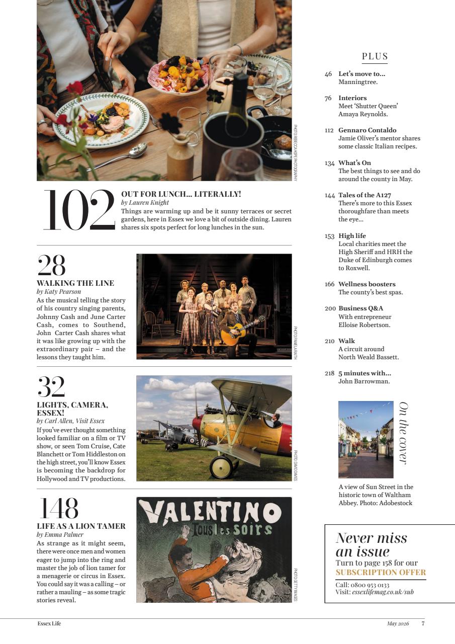 Essex Life Preview Pages