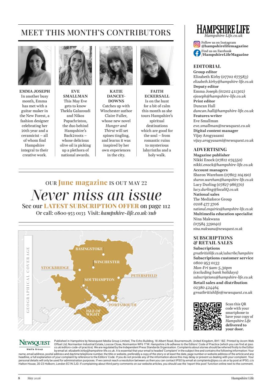 Hampshire Life Preview Pages