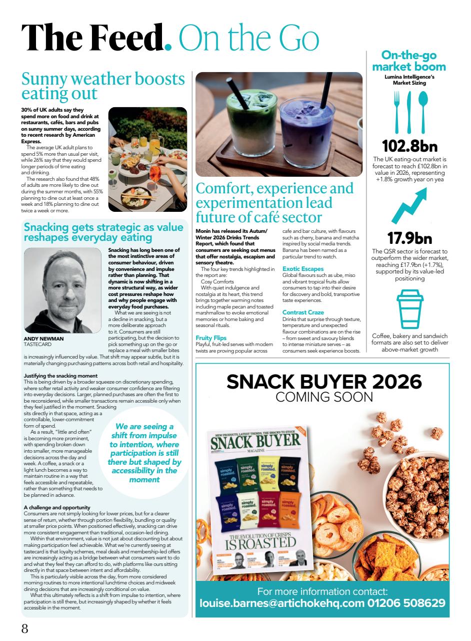 Speciality Food Preview Pages