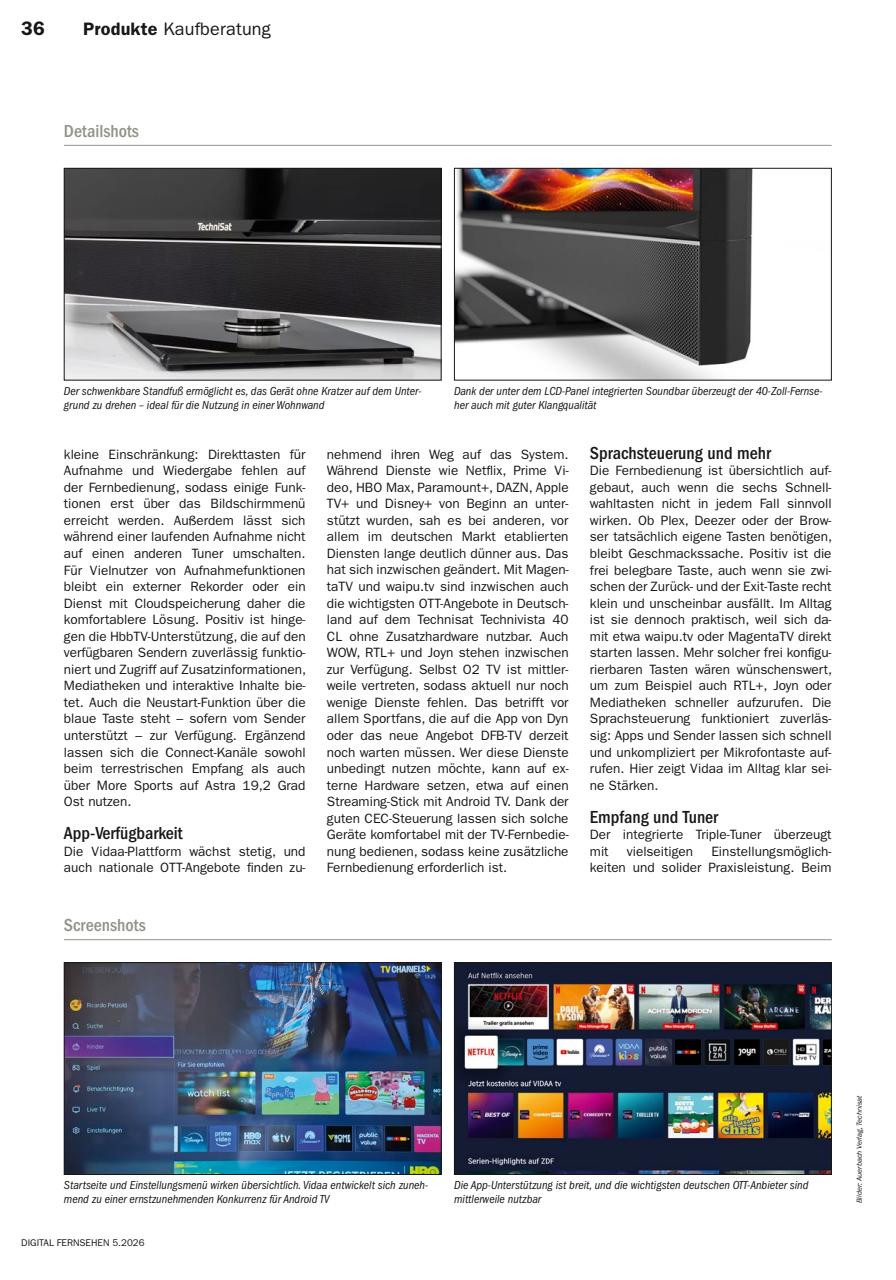 Digital Fernsehen Preview Pages