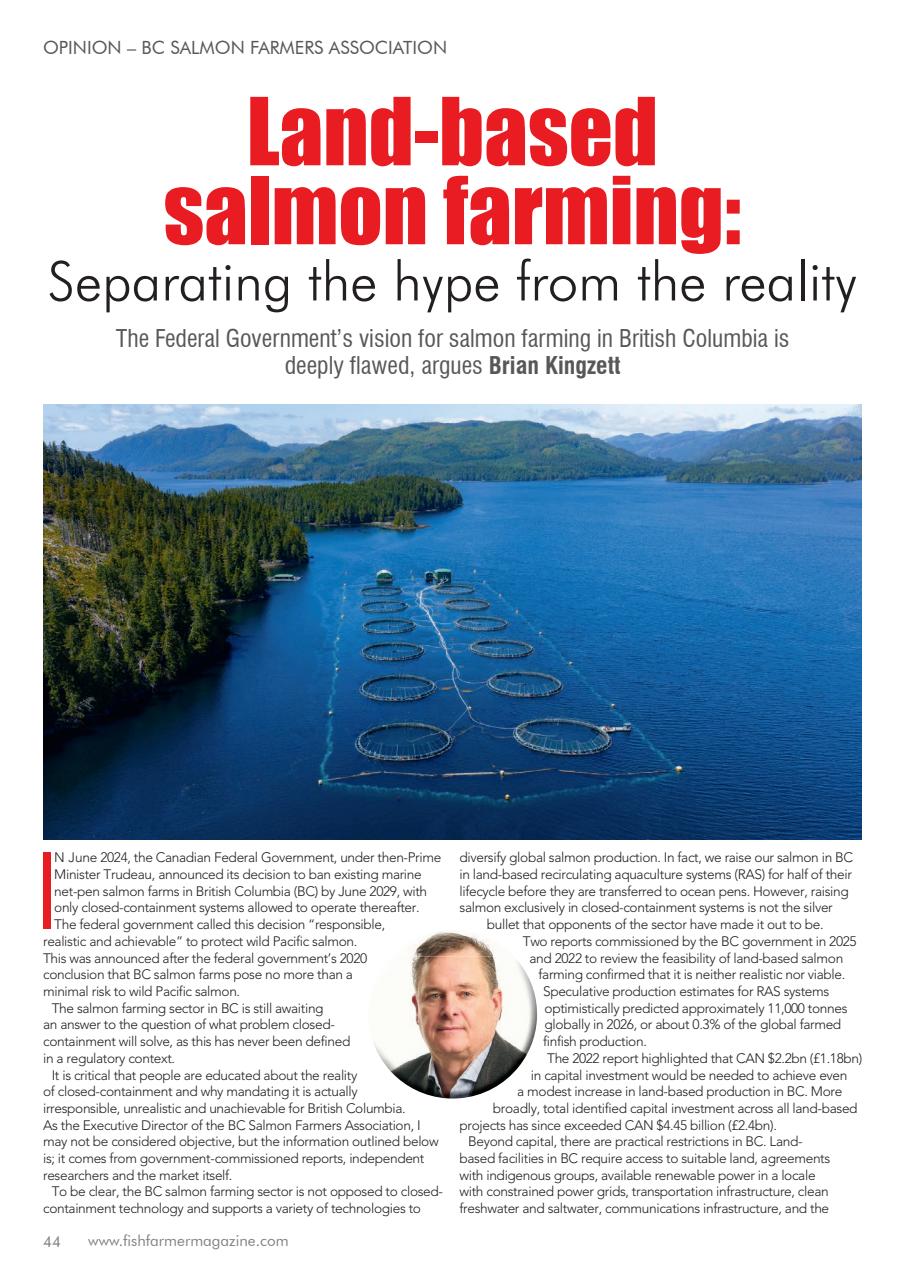 Fish Farmer Magazine Preview Pages