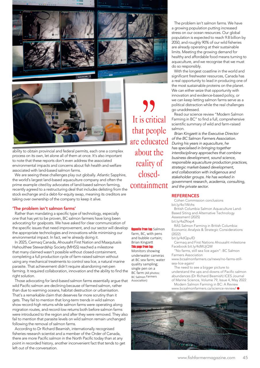 Fish Farmer Magazine Preview Pages