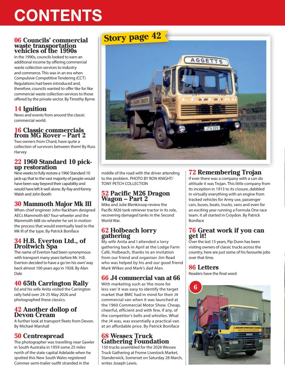 Classic Truck Preview Pages