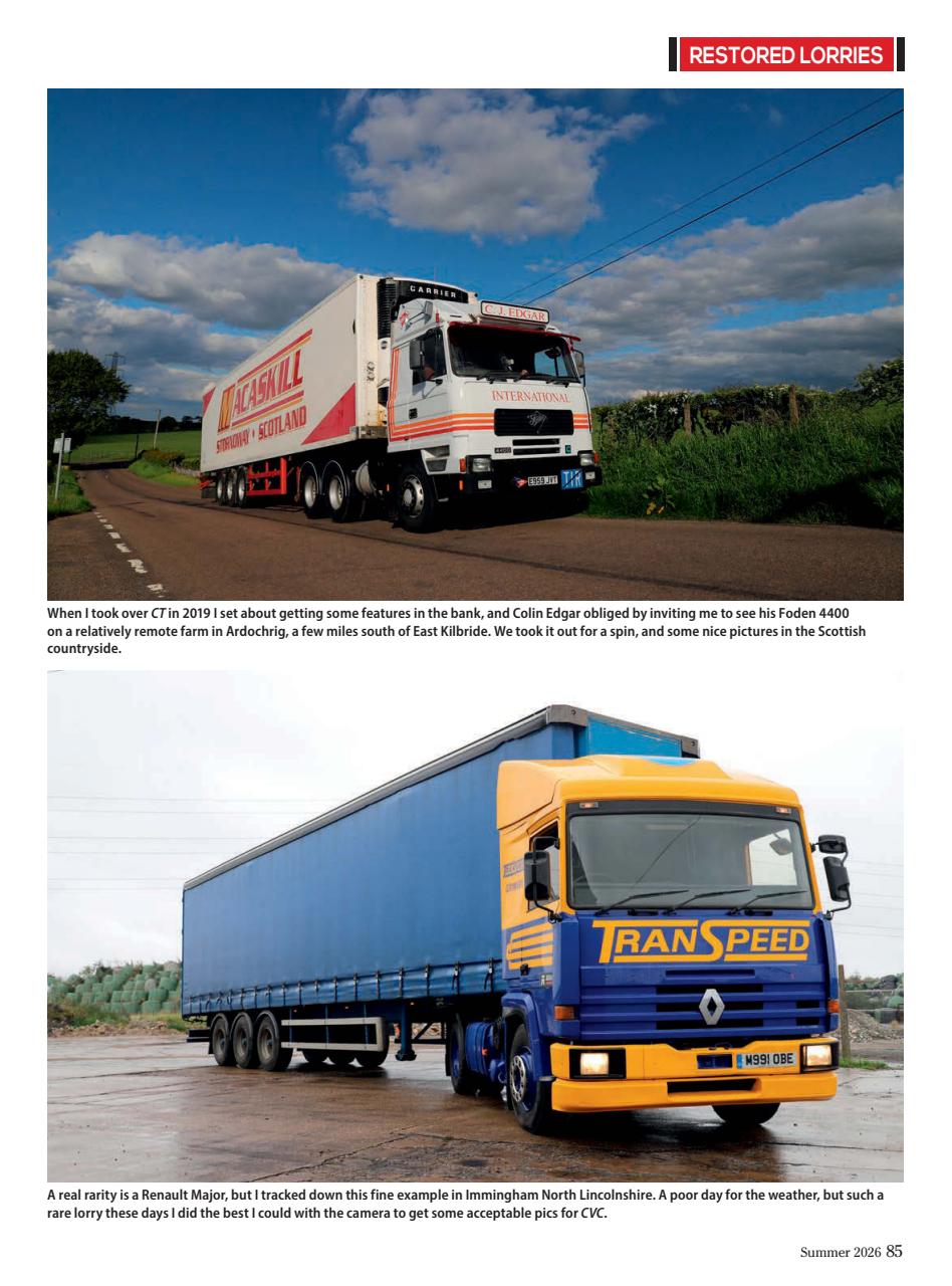 Classic Truck Preview Pages