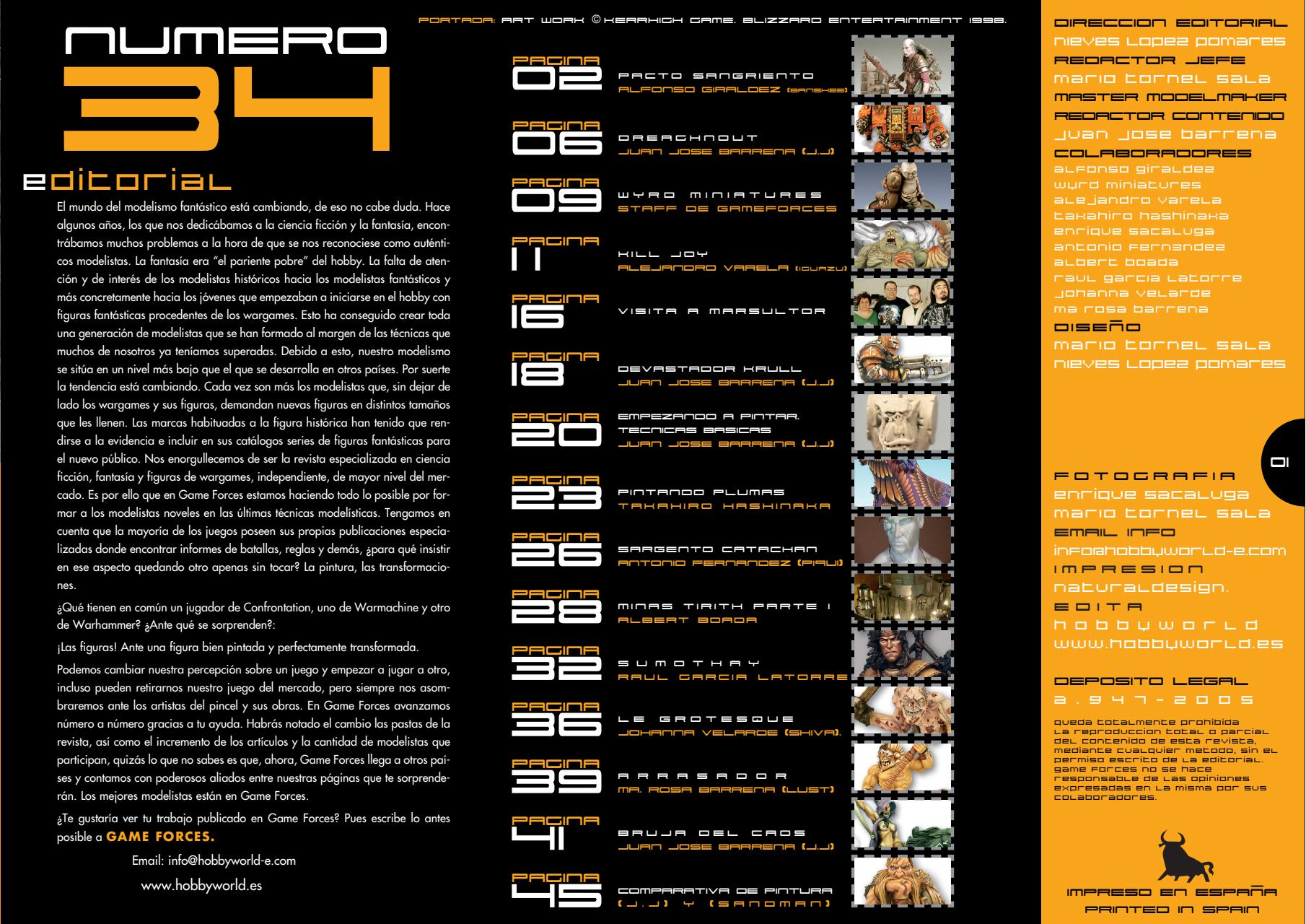 Game Forces Preview Pages