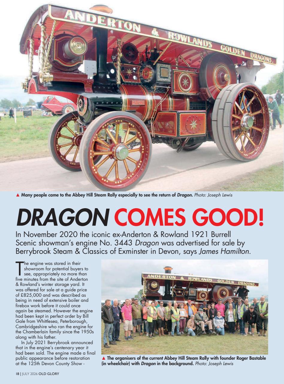 Old Glory Magazine Preview Pages