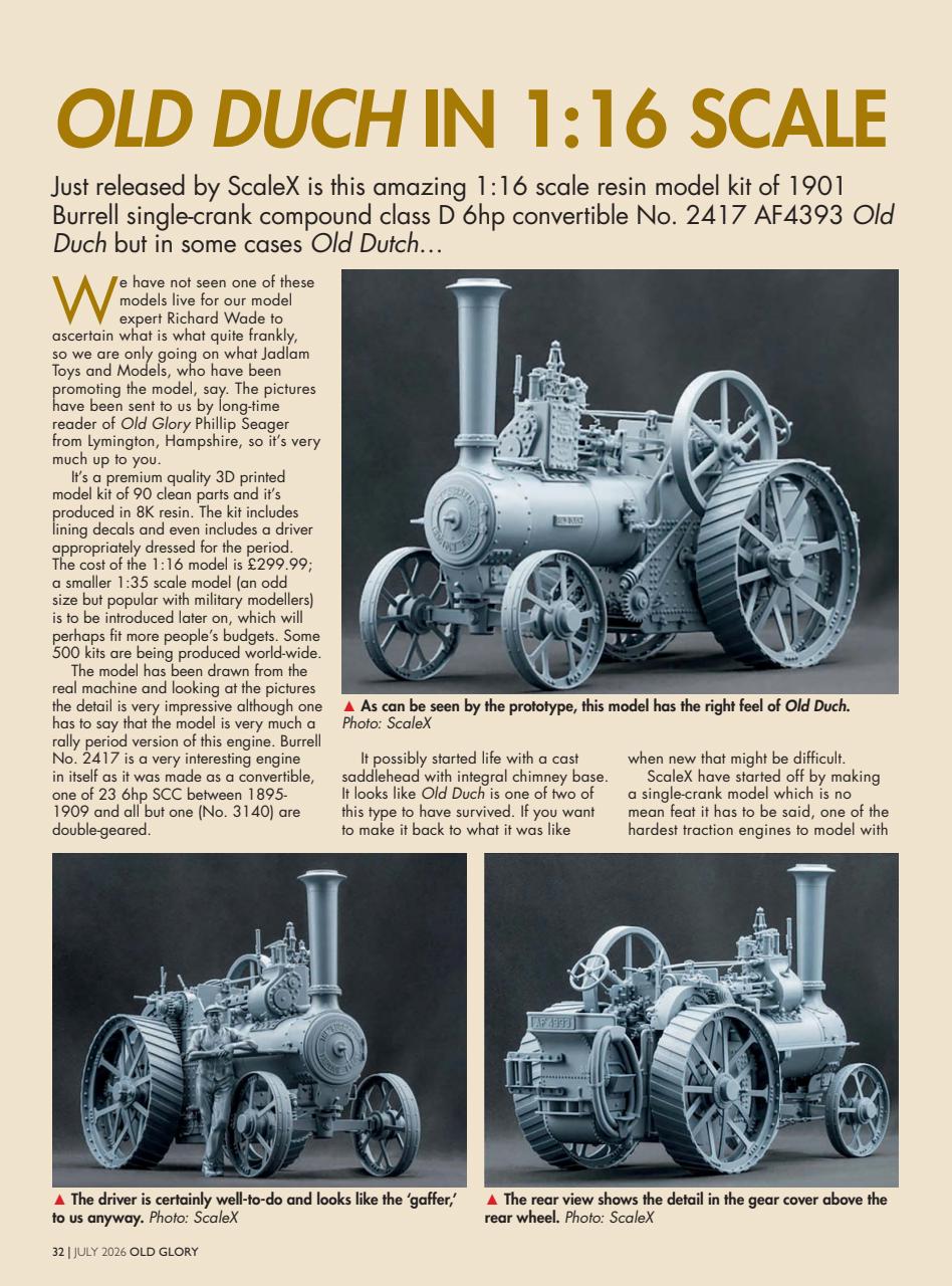 Old Glory Magazine Preview Pages