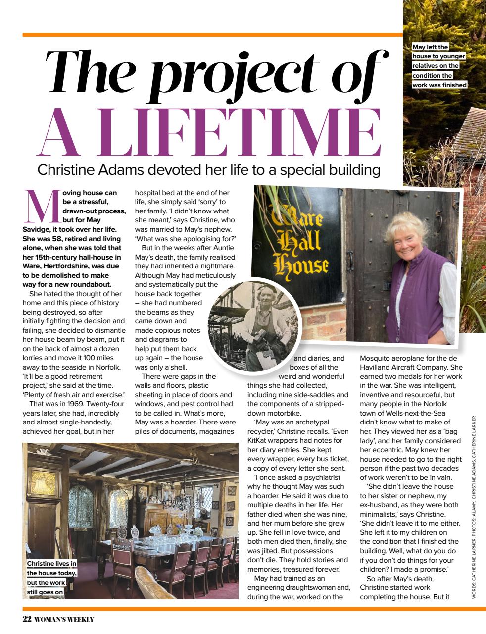 Woman's Weekly Preview Pages