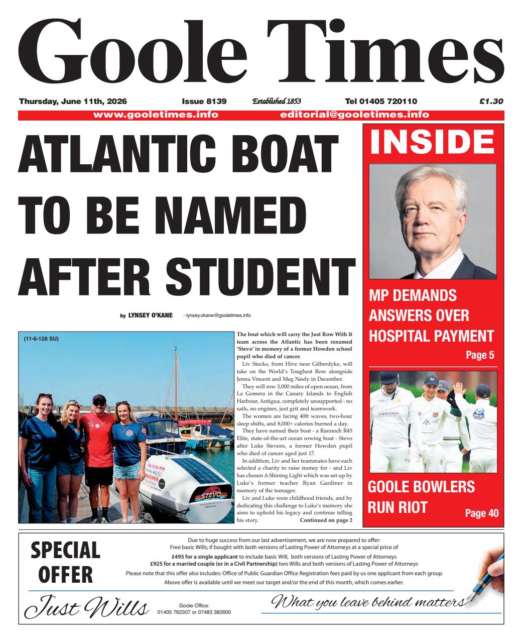 Goole Times Preview Pages
