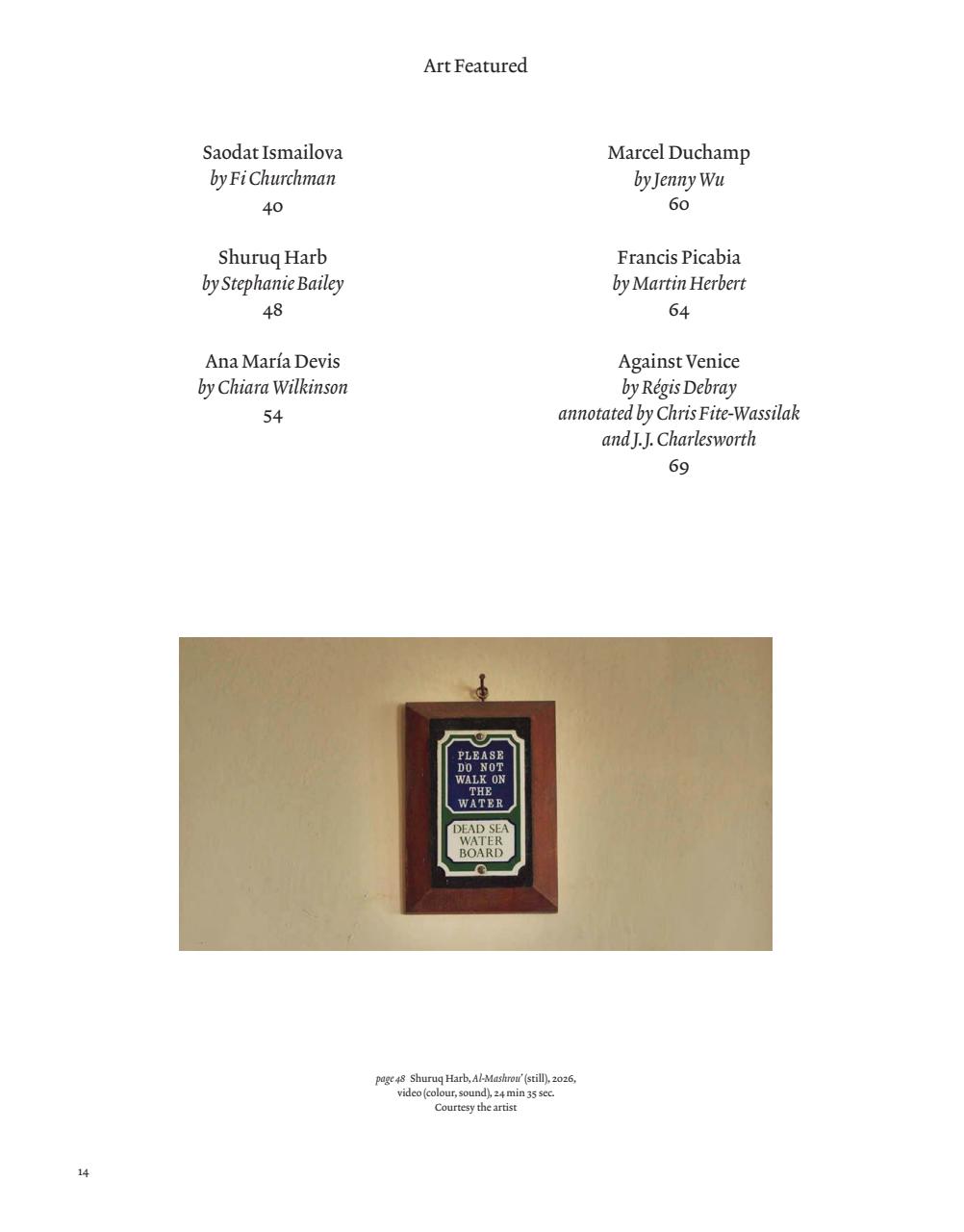 ArtReview Preview Pages