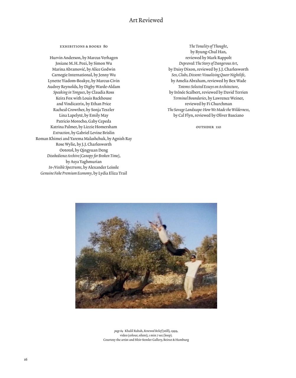 ArtReview Preview Pages