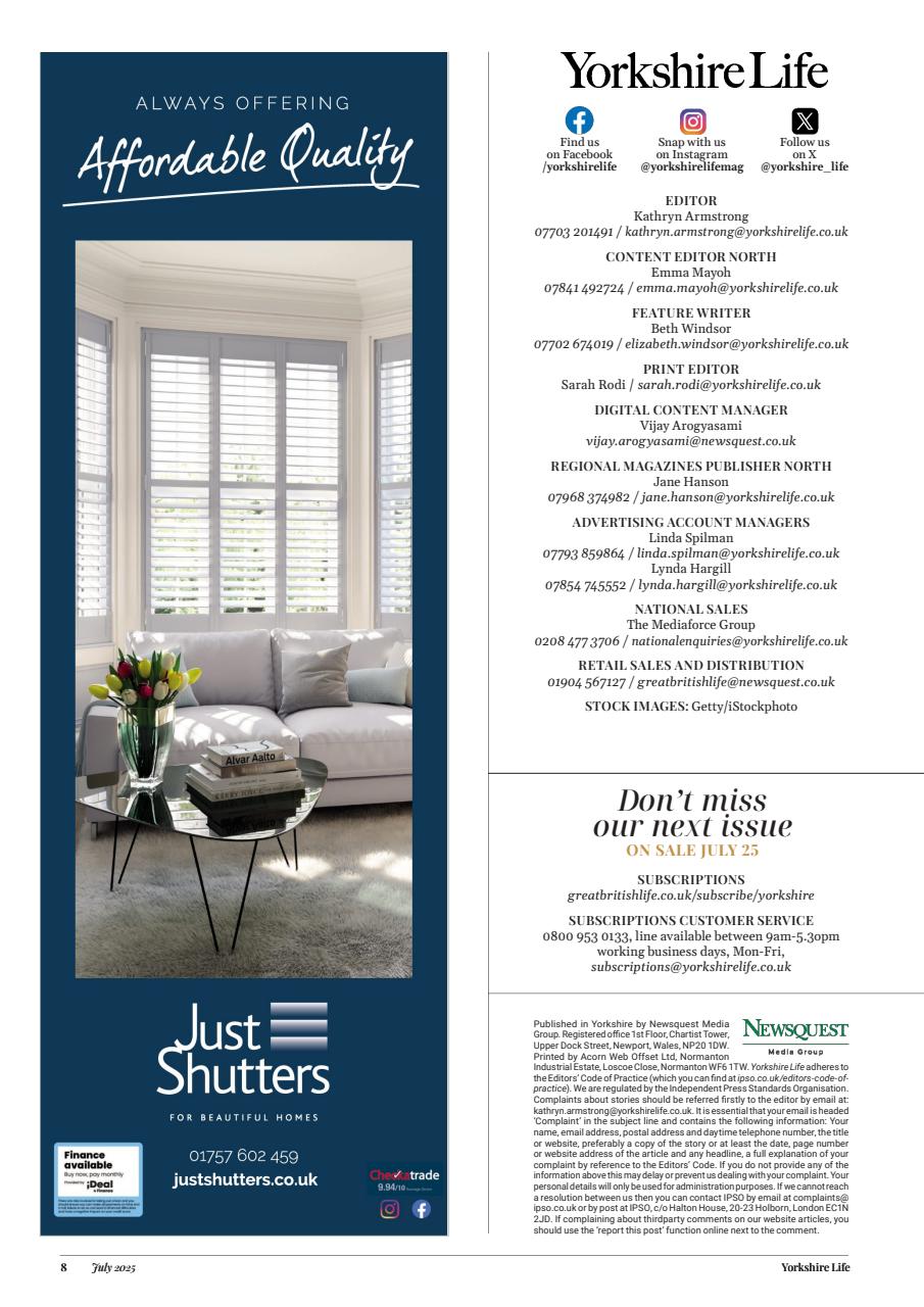 Yorkshire Life Preview Pages