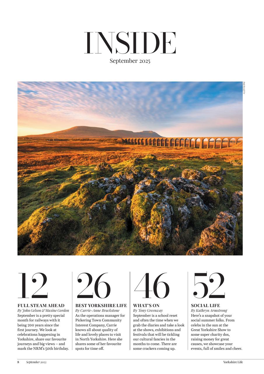 Yorkshire Life Preview Pages