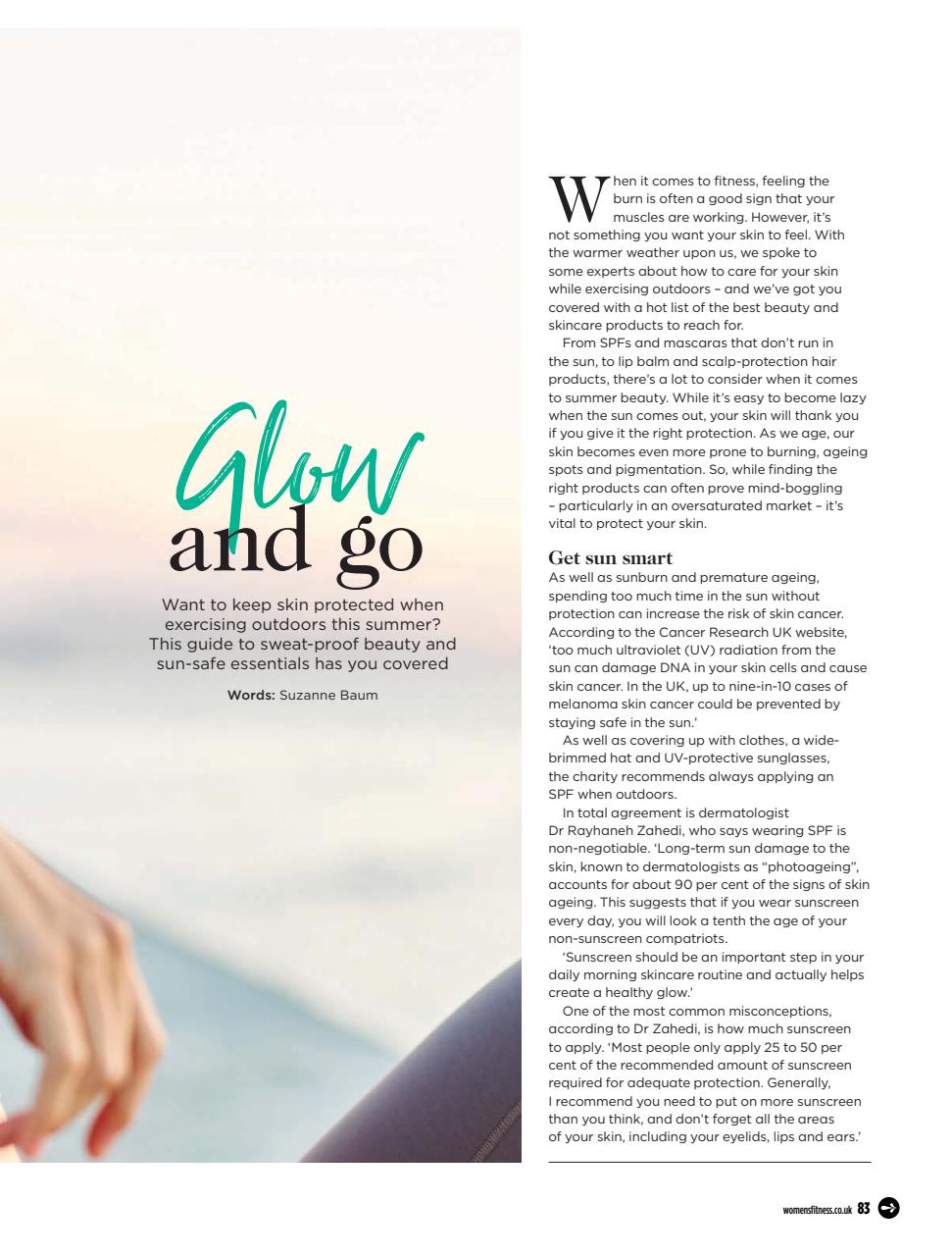 Women’s Fitness Preview Pages