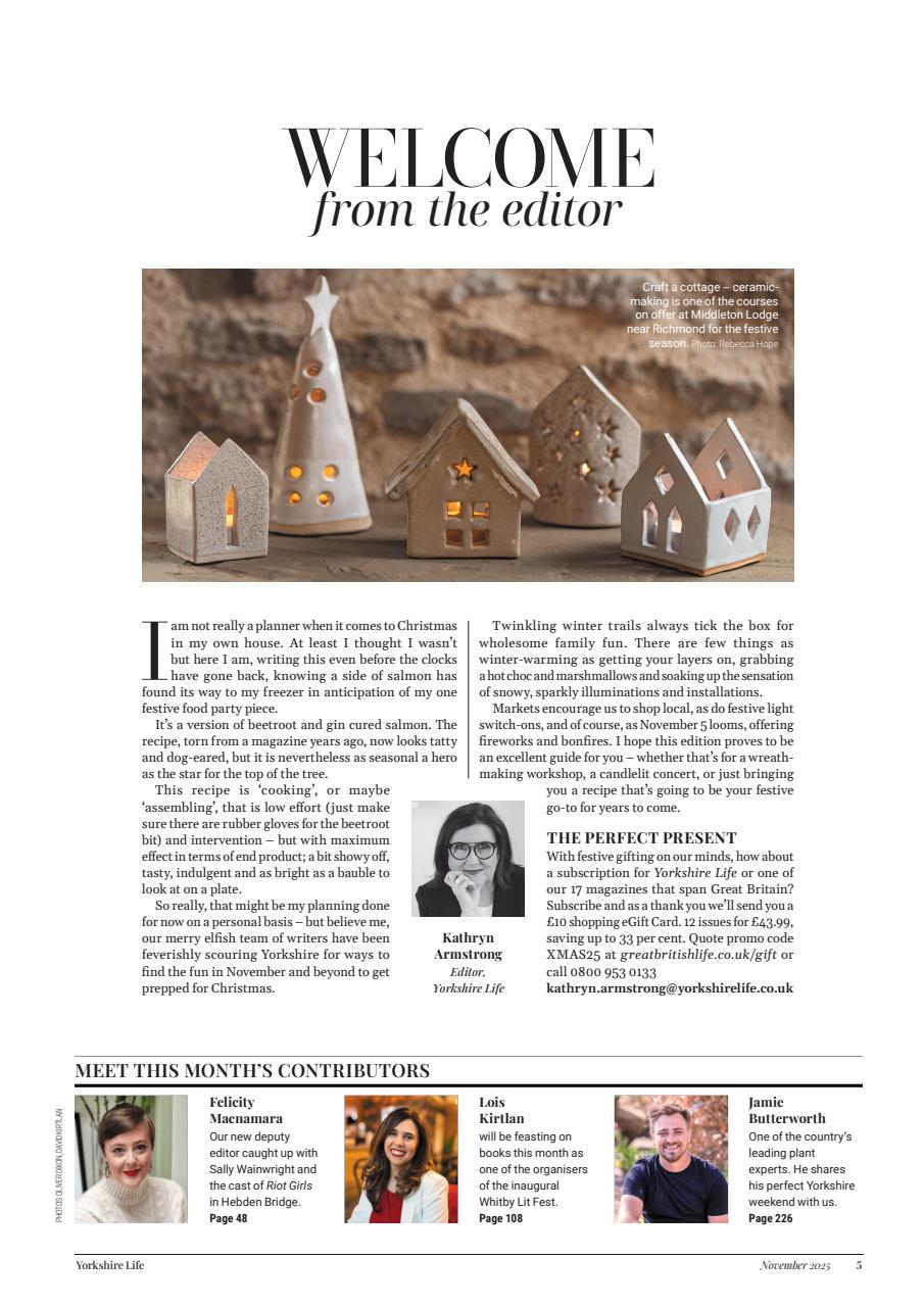 Yorkshire Life Preview Pages
