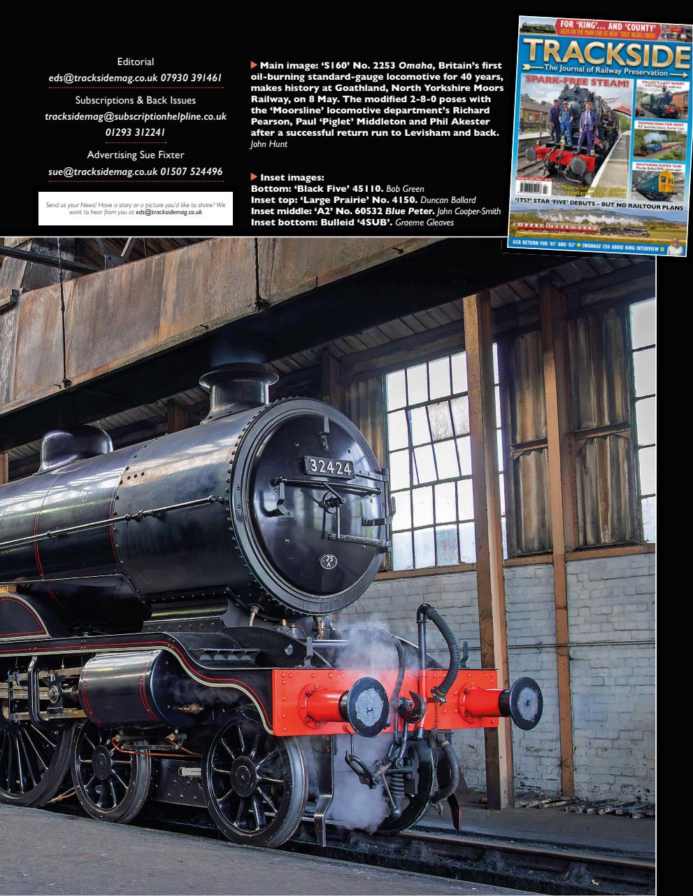 Trackside Preview Pages