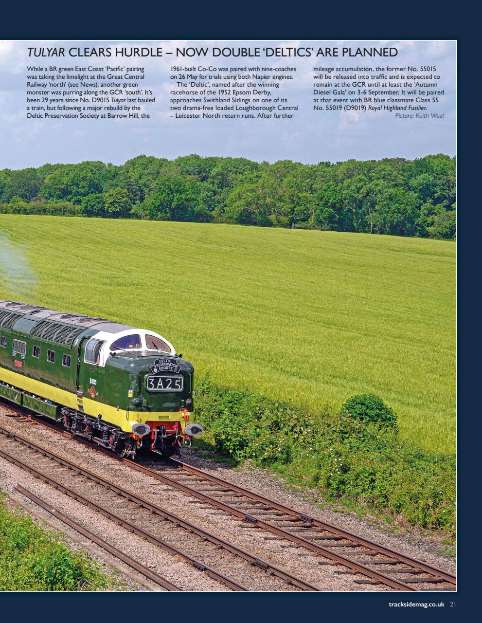 Trackside Preview Pages