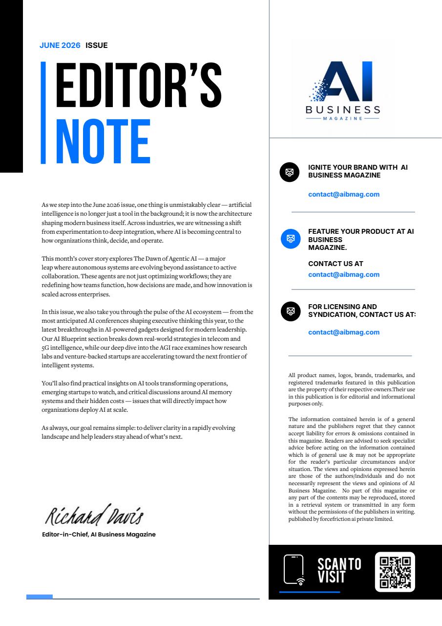 AI Business Magazine Preview Pages