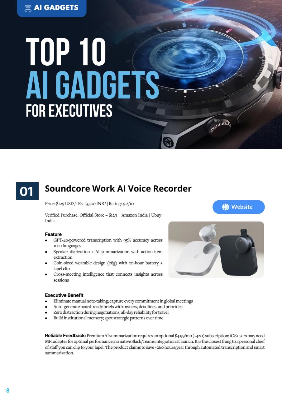AI Business Magazine Preview Pages