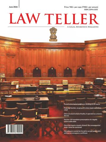 Lawteller – A Legal Awareness Magazine issue June 2026