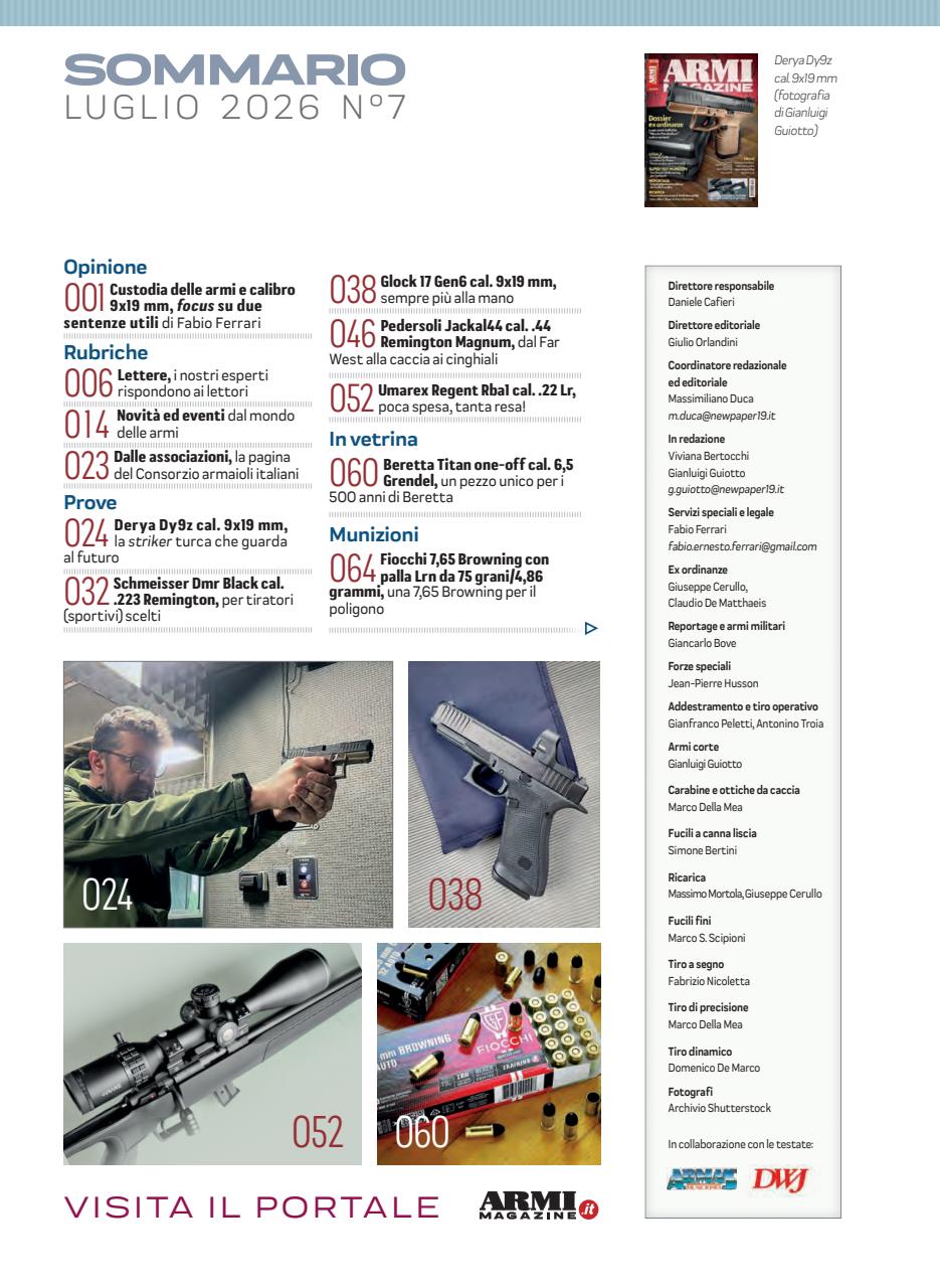 ARMI MAGAZINE Preview Pages