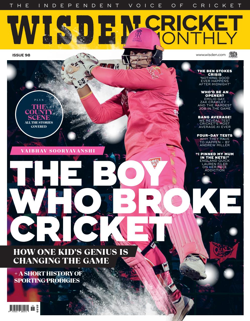 Wisden Cricket Monthly Preview Pages