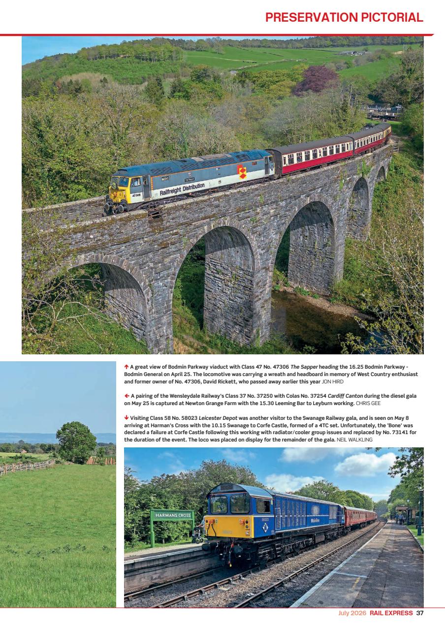 Rail Express Preview Pages