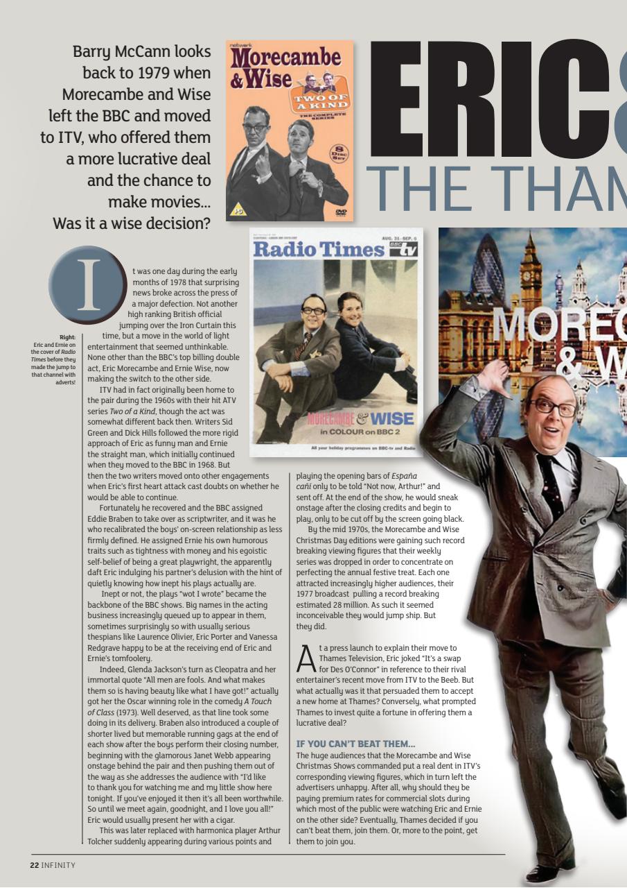 Infinity Magazine Preview Pages