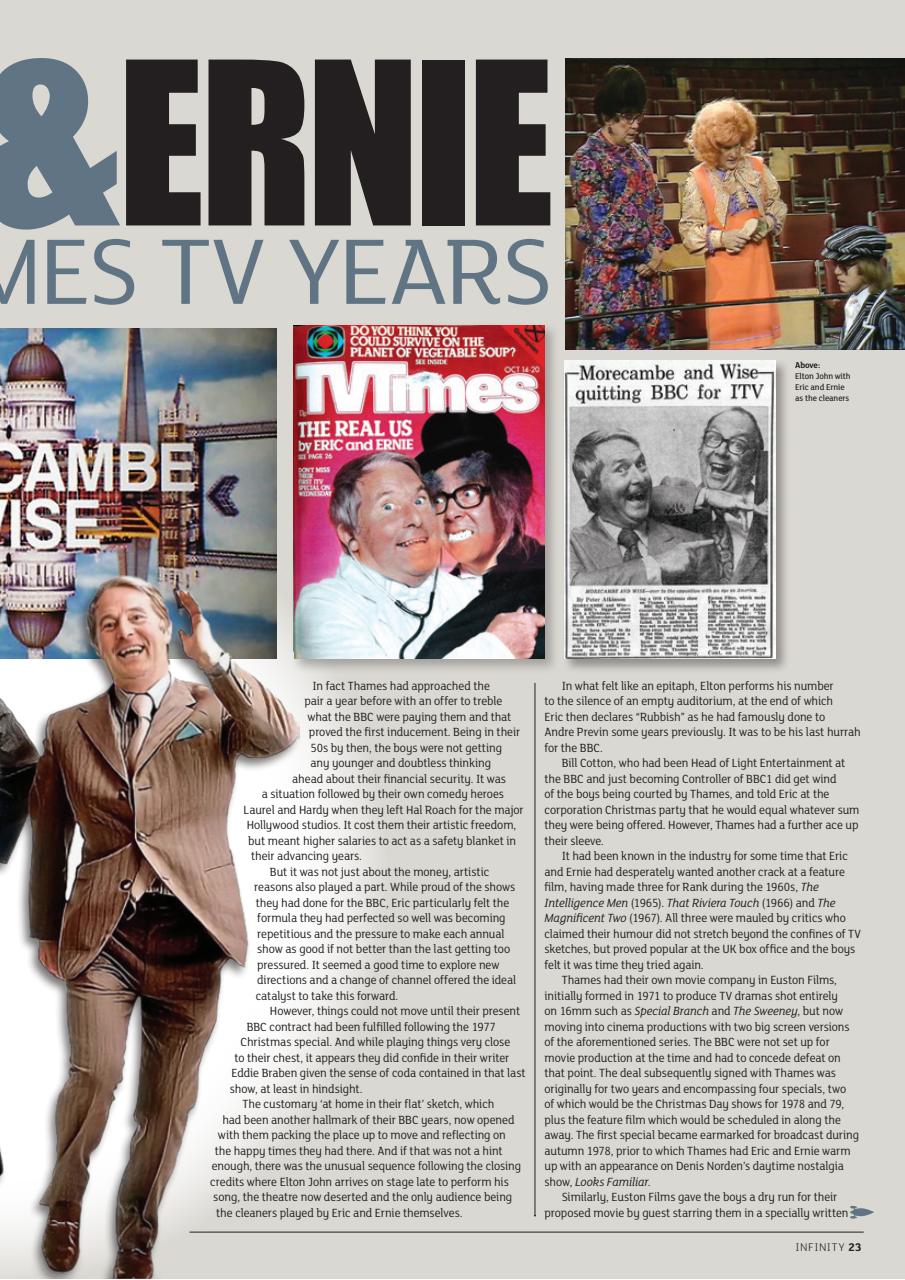 Infinity Magazine Preview Pages