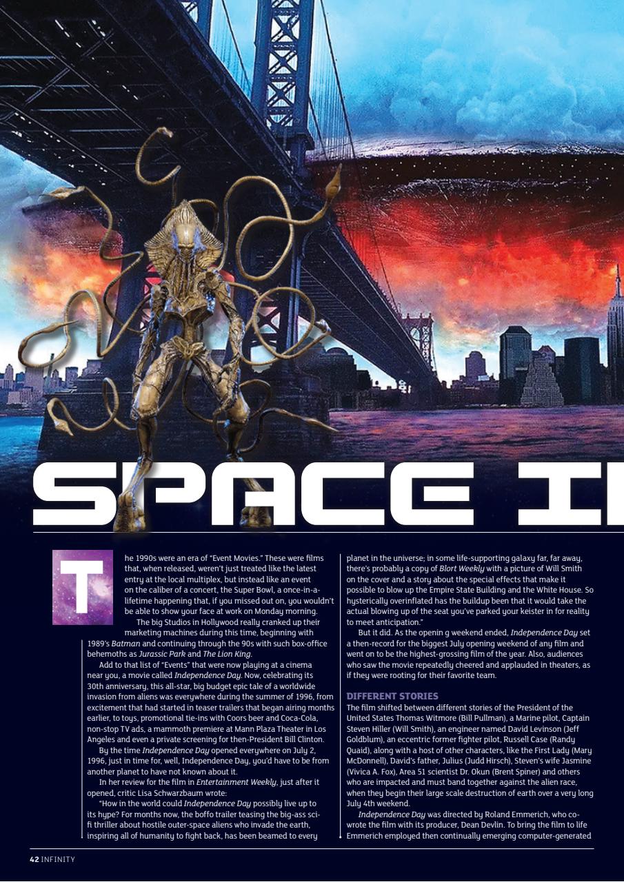 Infinity Magazine Preview Pages