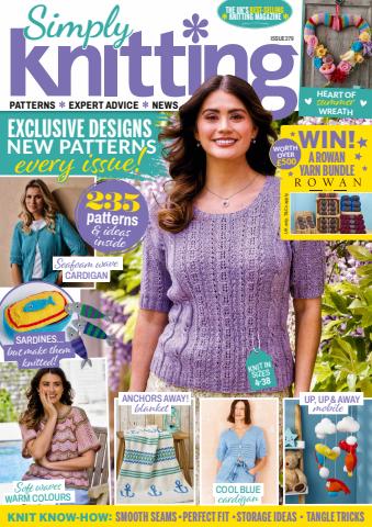 Simply Knitting issue August 2026