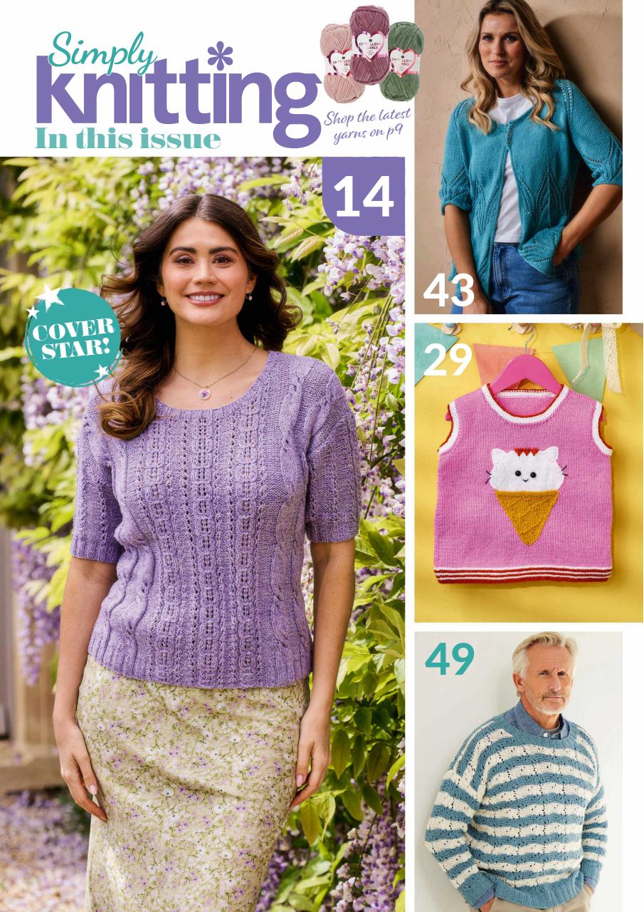 Simply Knitting Preview Pages