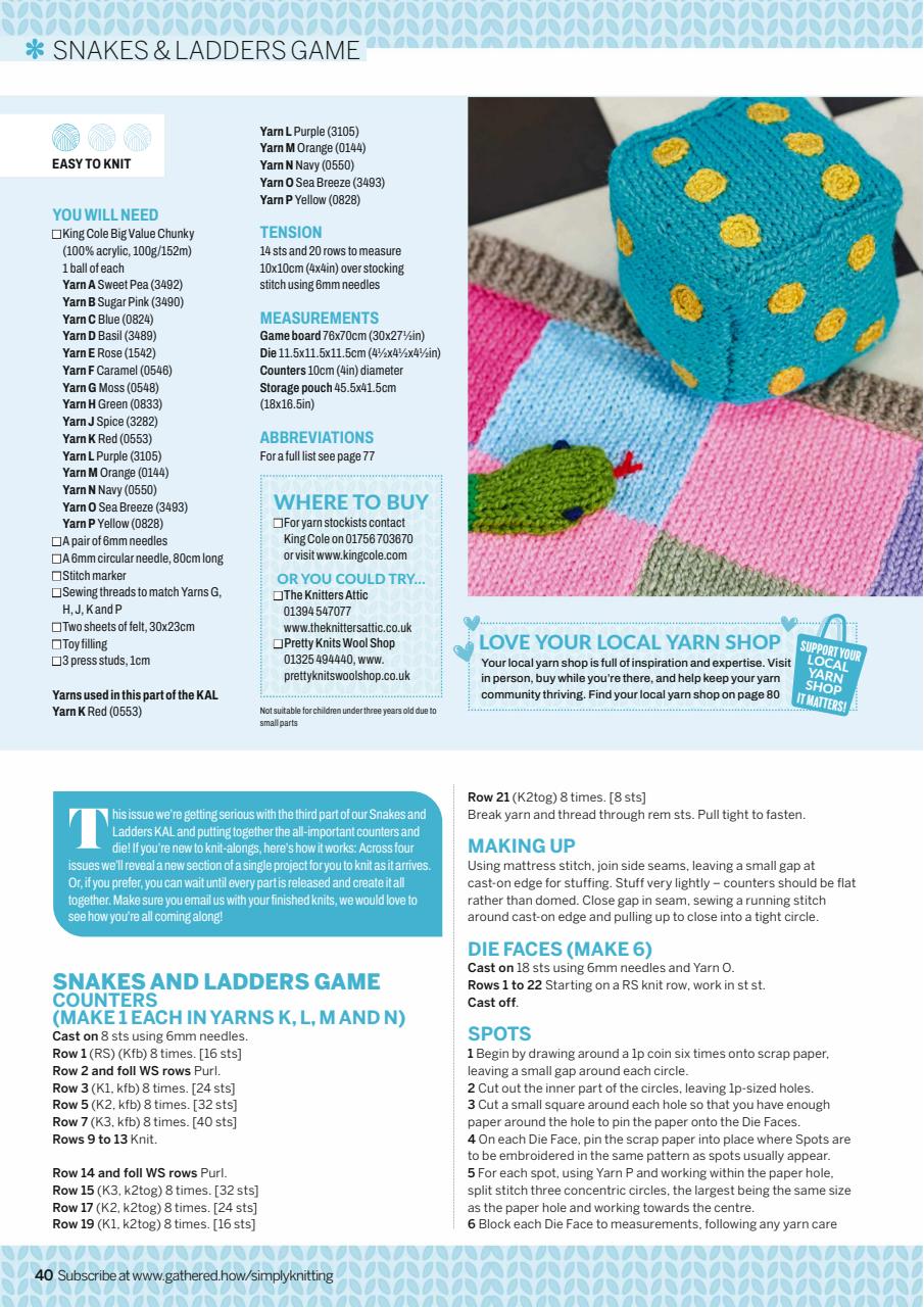 Simply Knitting Preview Pages