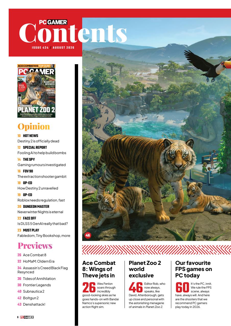 PC Gamer (UK Edition) Preview Pages