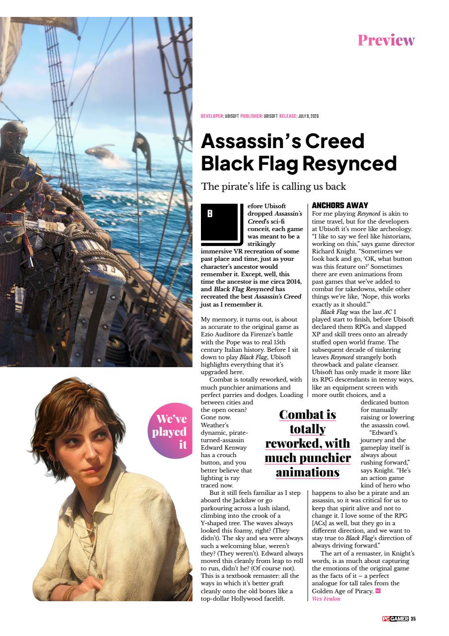 PC Gamer (UK Edition) Preview Pages
