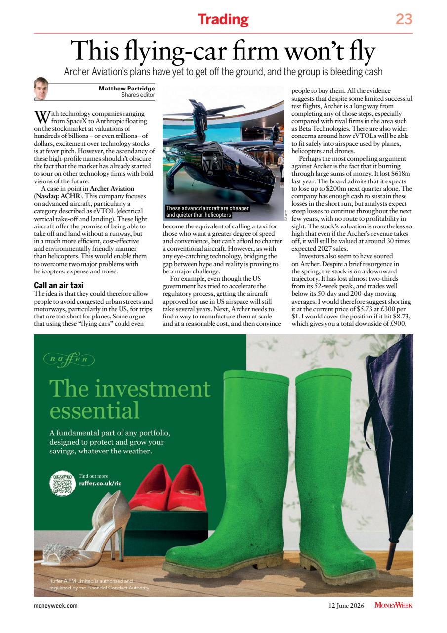MoneyWeek Preview Pages