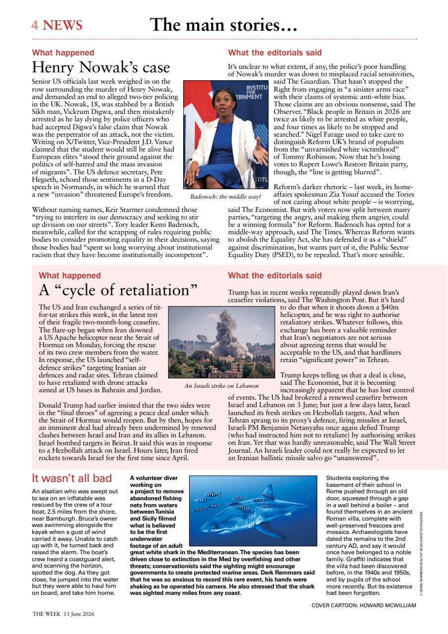 The Week Preview Pages